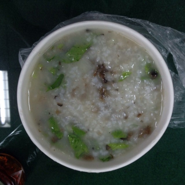 香菇牛肉粥