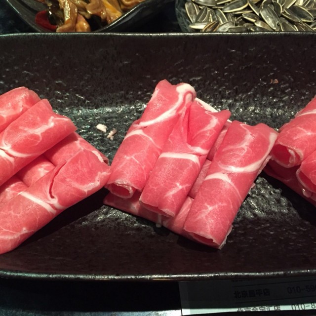 雪花羊肉