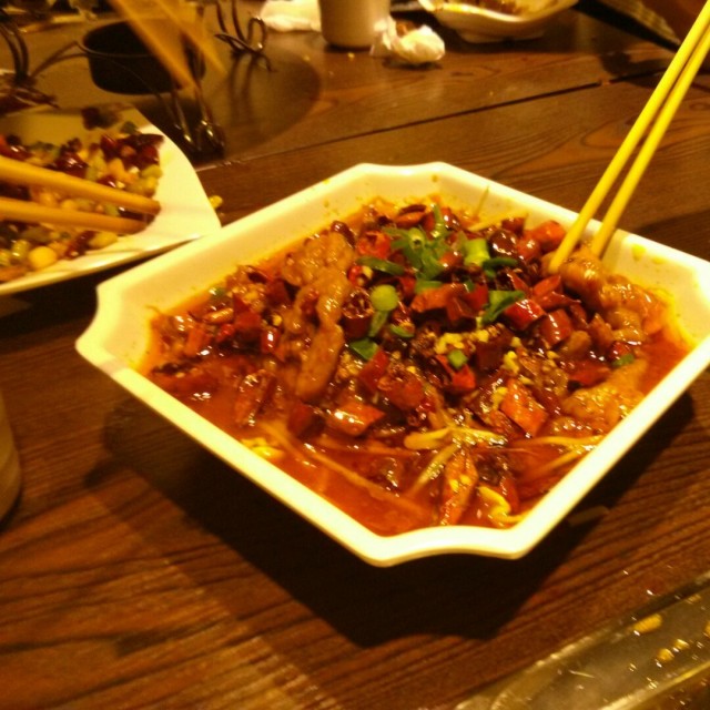 水煮牛肉