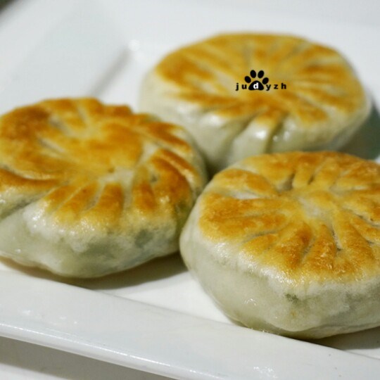豆腐油菜饼