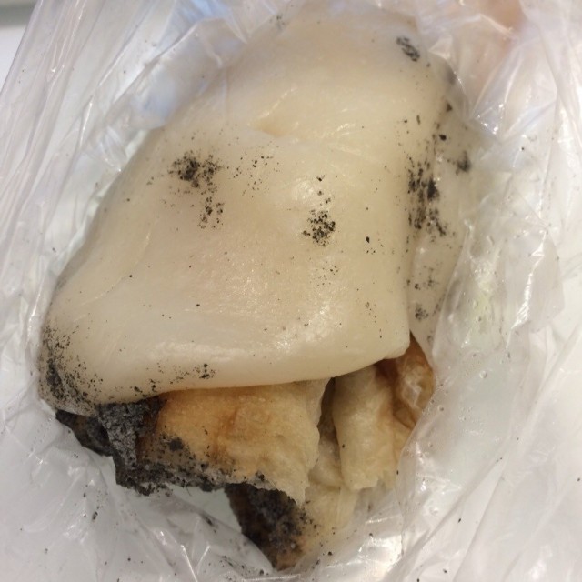 黑芝麻油条年糕团