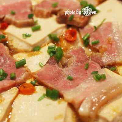剁椒辣肉蒸臭干