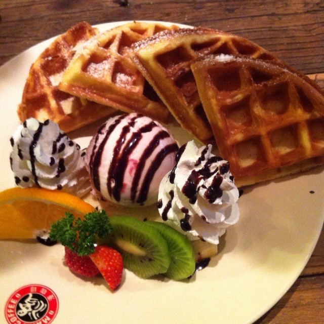 冰淇淋松饼