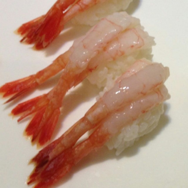 甜虾手握寿司