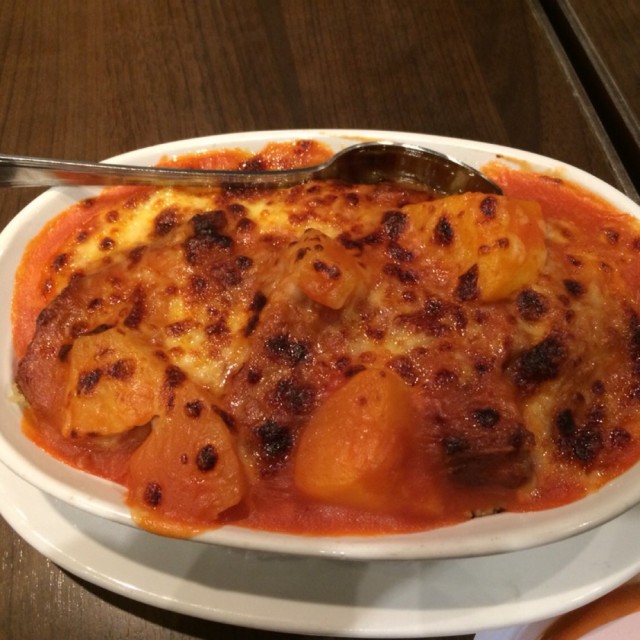 鲜杂果焗猪排饭