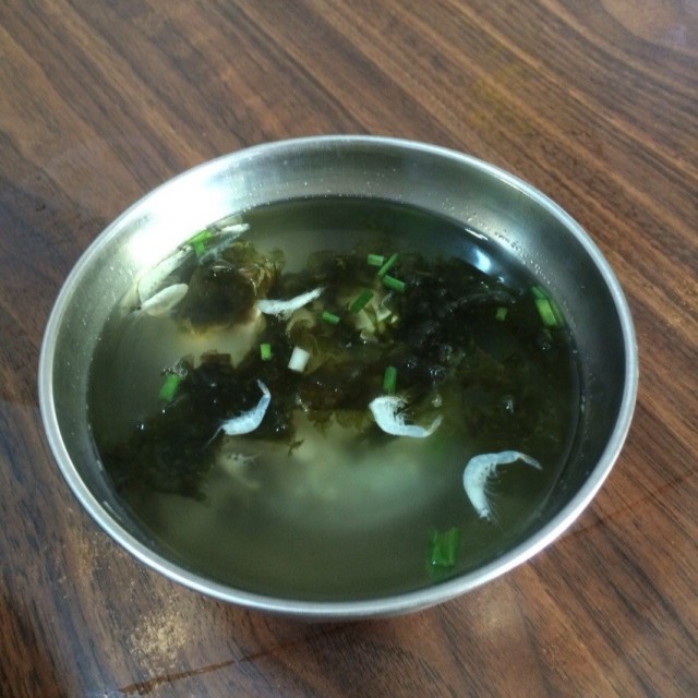 紫菜虾皮汤