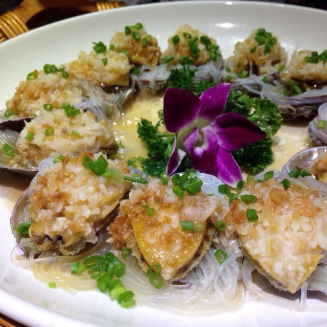 粉丝蒸鲍鱼