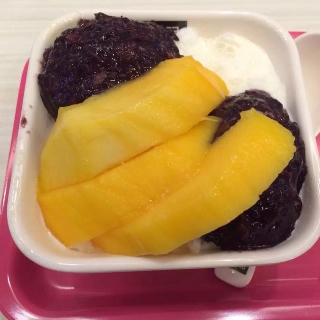 芒果白雪黑糯米