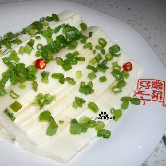 小葱拌豆腐