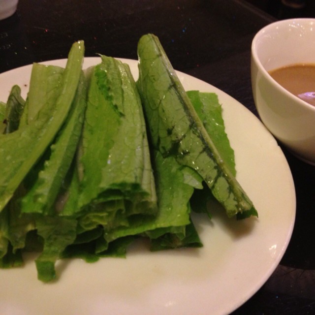 麻酱油麦菜