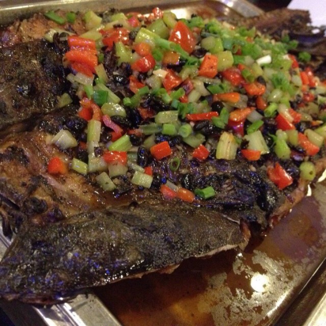 豆豉清江鱼