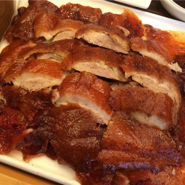 片皮烤鸭