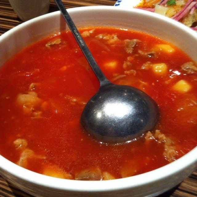 番茄炖牛肉