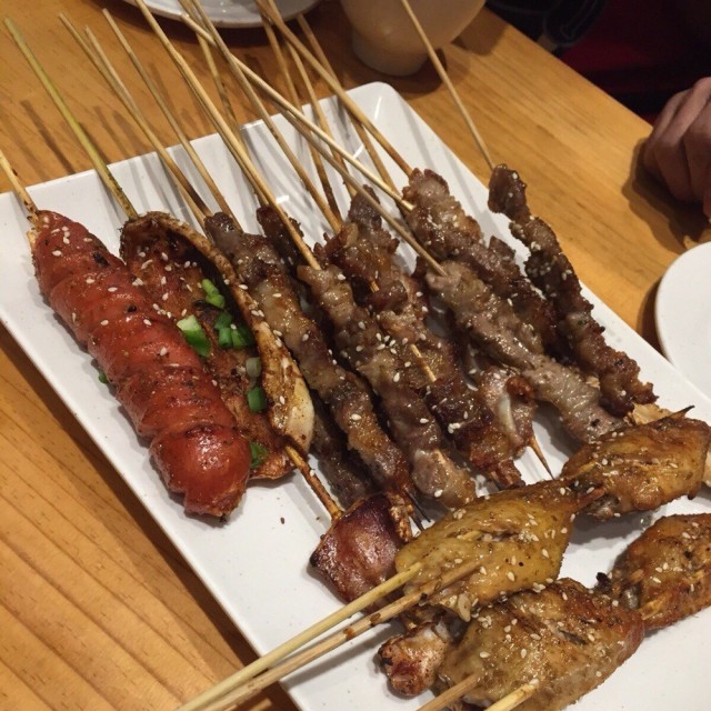烤香肠