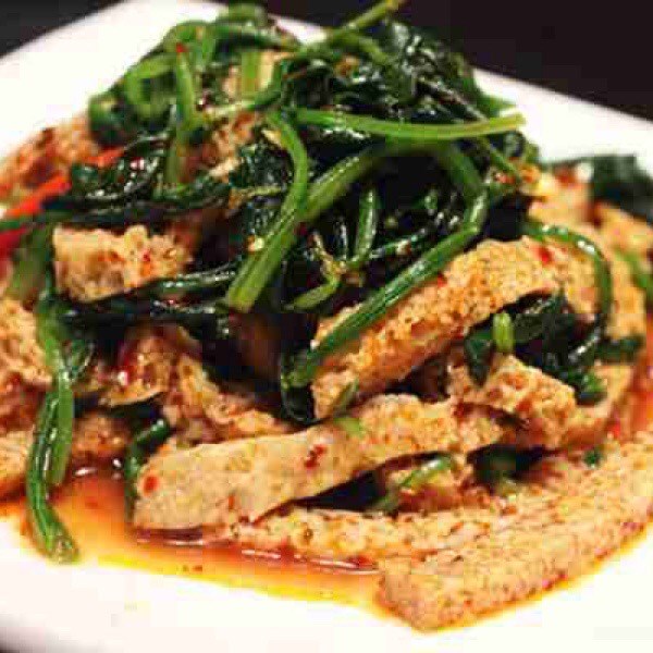 菠菜面筋