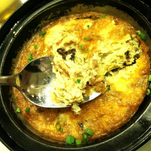 鱼肠焗蛋