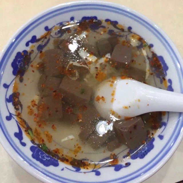 鸡鸭血汤