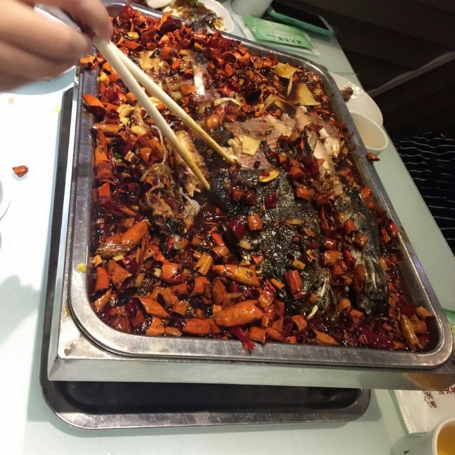 香辣烤鱼