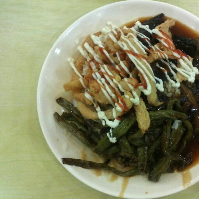 鸡柳饭