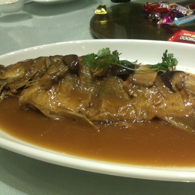 家焖海鲈鱼