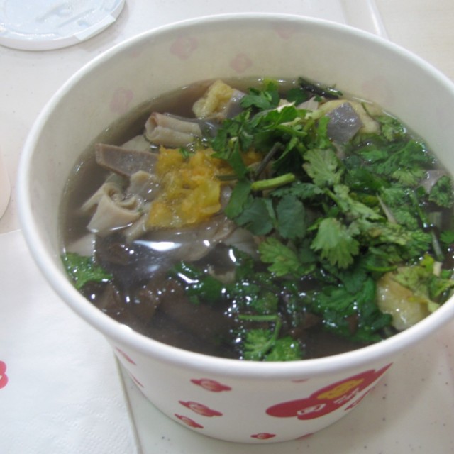 鸭血粉丝汤