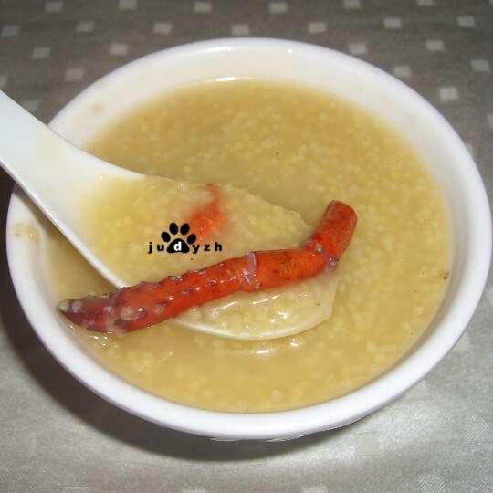 小米龙虾粥