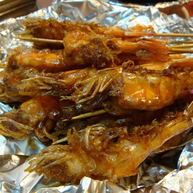 锡纸盐焗虾