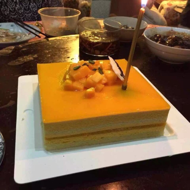 芒果慕斯蛋糕