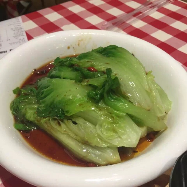白灼生菜