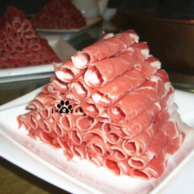 传统冻羊肉