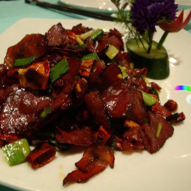 小炒腊牛肉