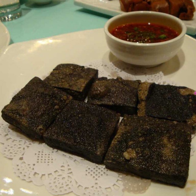 炸臭豆腐