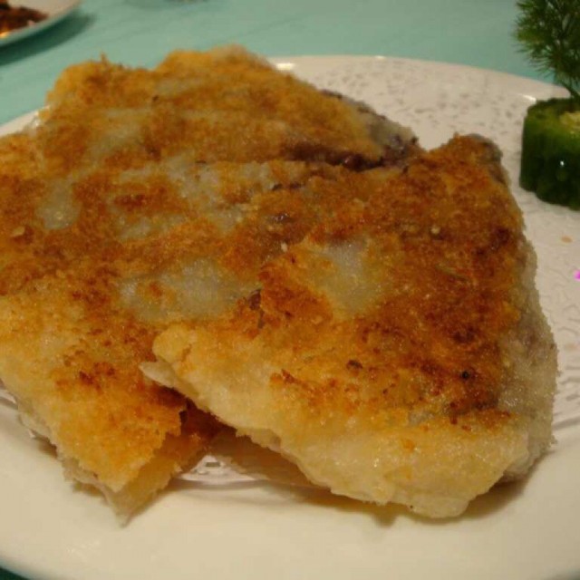 煎糍粑