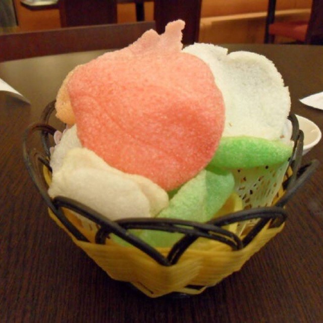 五彩虾片