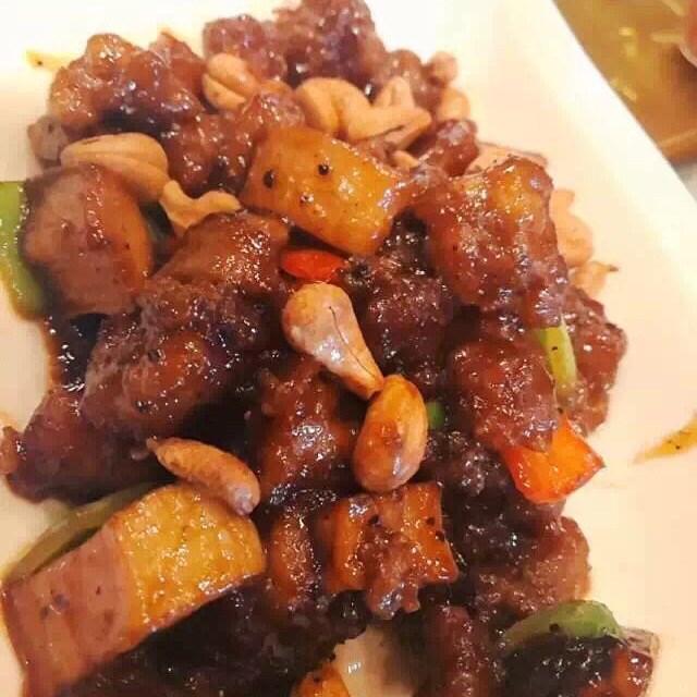 黑蒜子牛肉粒