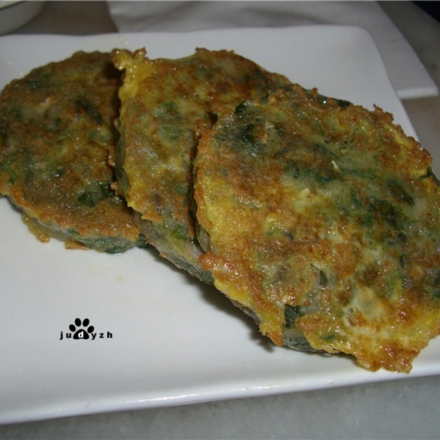 鲜藕煎鱼饼