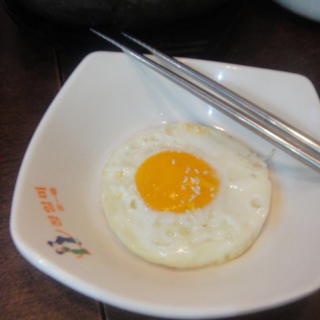 单面煎蛋