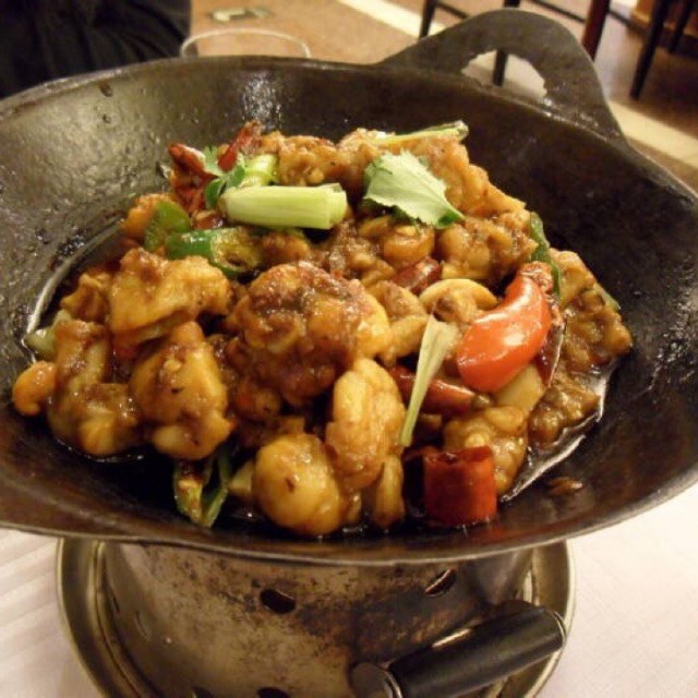 干锅牛蛙