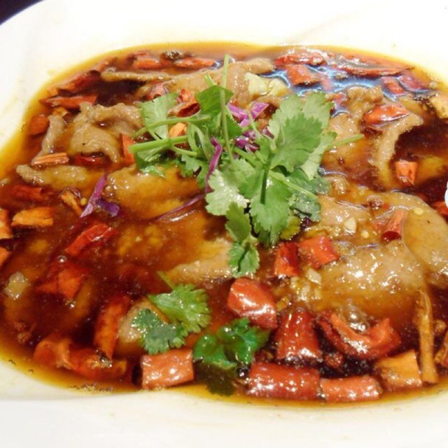 水煮牛肉