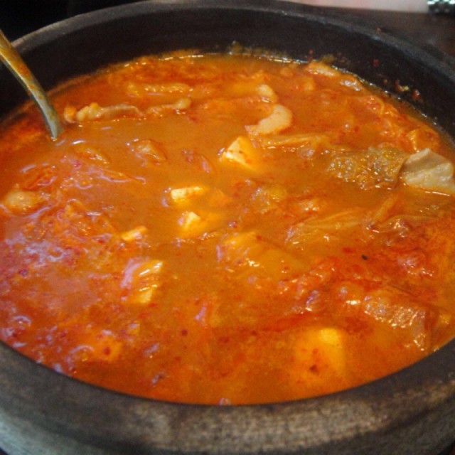 辣白菜牛肉锅