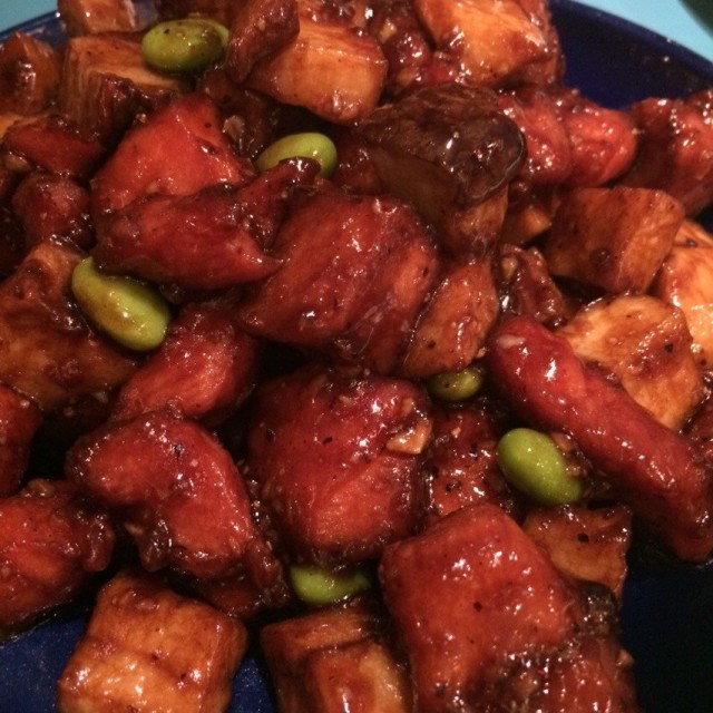 杏鲍菇牛肉粒