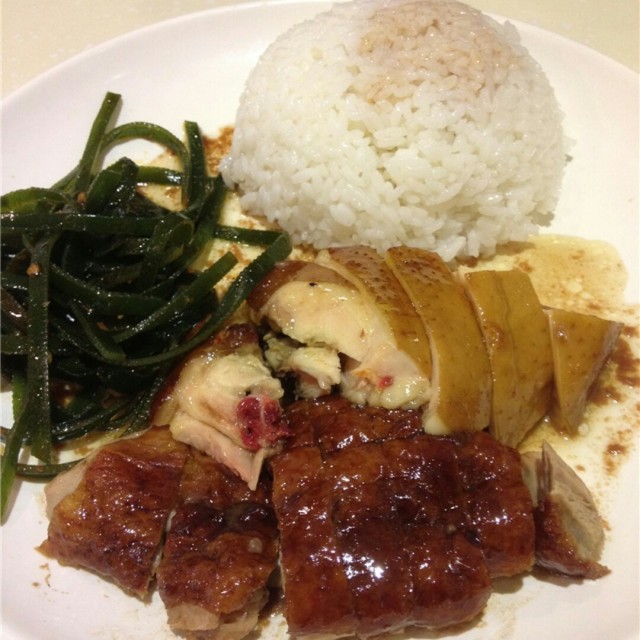 烧味双拼饭