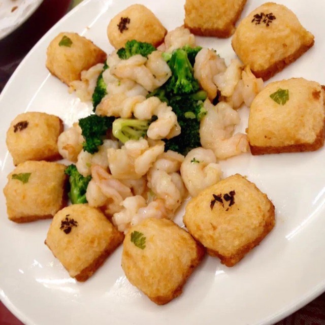 豆腐虾胶