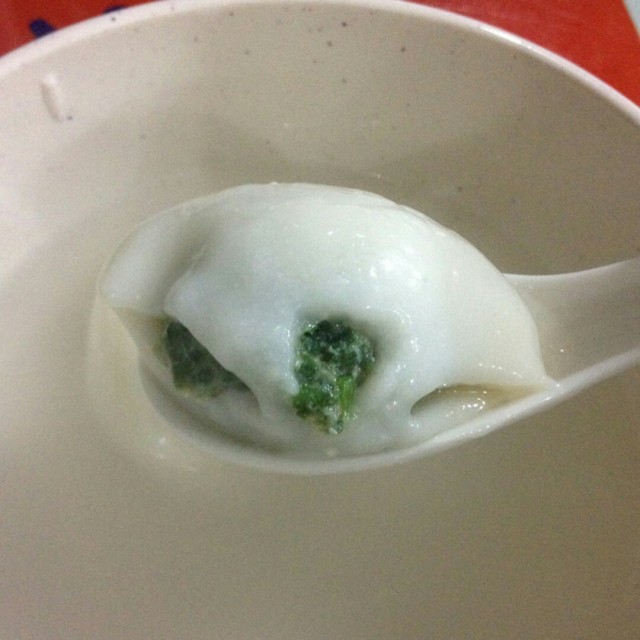 菜肉汤圆