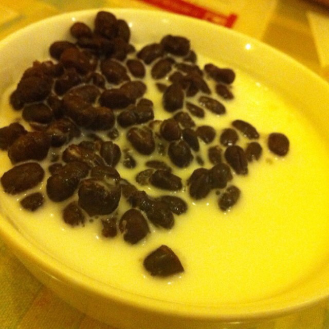 红豆双皮奶