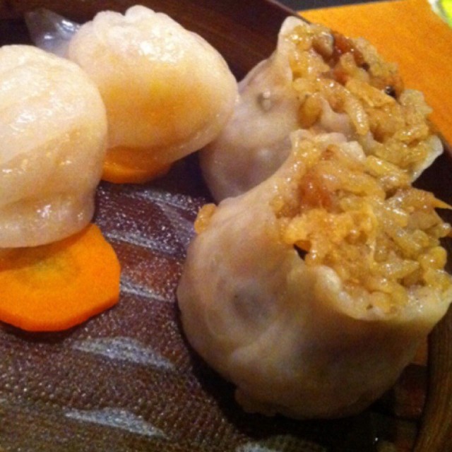 烧卖虾饺双拼