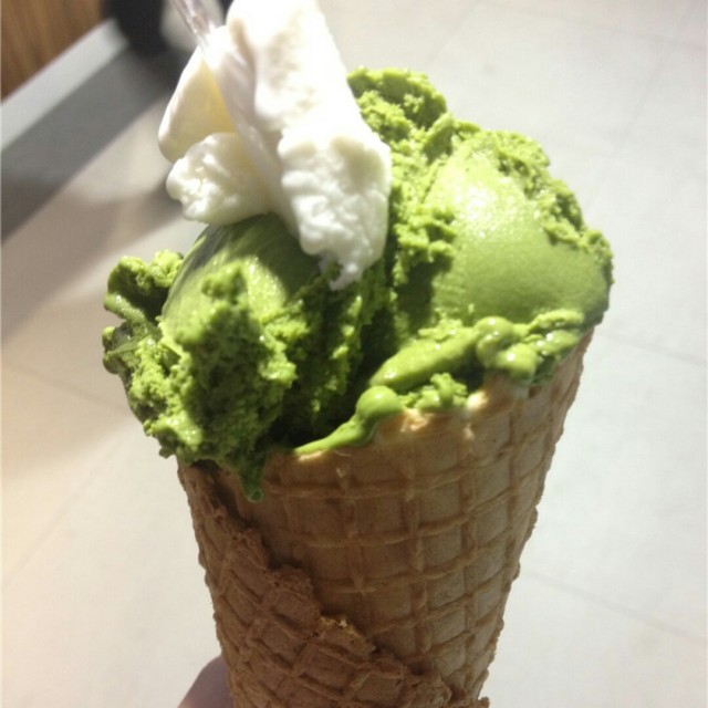 抹茶冰淇淋