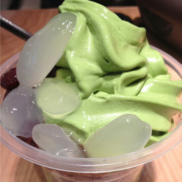 白熊绿茶