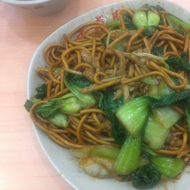 肉丝炒面