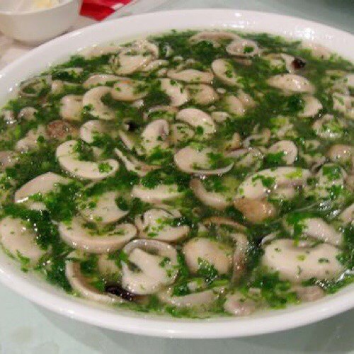 荠菜蘑菇